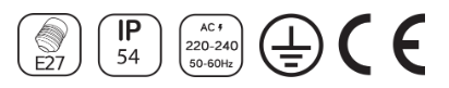 110 โคมไฟผนังหัวกลับฝาแก้ว HR60122 110 โคมไฟผนังหัวกลับฝาแก้ว HR60122