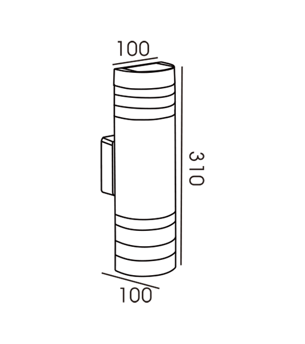 โคมไฟผนังครึ่งวงกลมลายทางหัวคู่ HR60176 โคมไฟผนังครึ่งวงกลมลายทางหัวคู่ HR60176