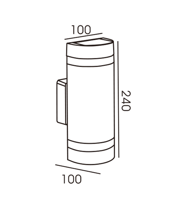 โคมไฟติดผนังเดี่ยวหัวคู่ลายครึ่งวงกลม 100 HR60172 โคมไฟติดผนังเดี่ยวหัวคู่ลายครึ่งวงกลม 100 HR60172