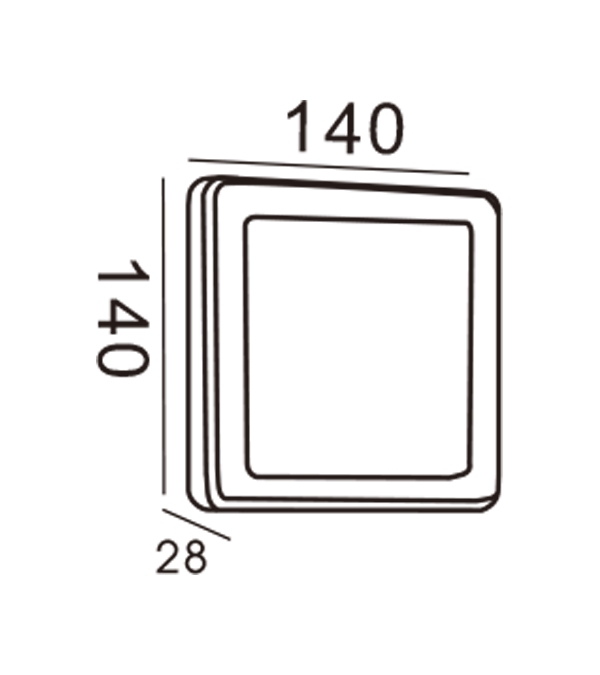 Apple Wall Light-สี่เหลี่ยมผืนผ้า HR20012 Apple Wall Light-สี่เหลี่ยมผืนผ้า HR20012