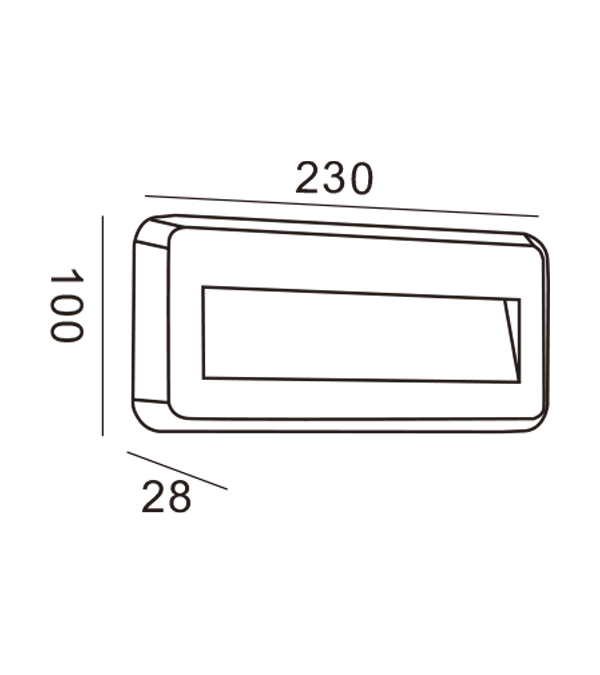 Apple Wall Light-สี่เหลี่ยมผืนผ้า HR20021 Apple Wall Light-สี่เหลี่ยมผืนผ้า HR20021