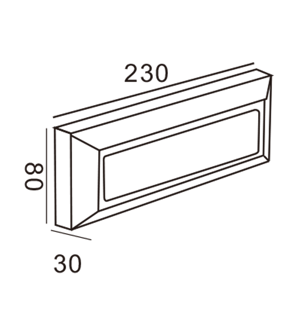 Apple Wall Light-สี่เหลี่ยมผืนผ้า HR20042 Apple Wall Light-สี่เหลี่ยมผืนผ้า HR20042
