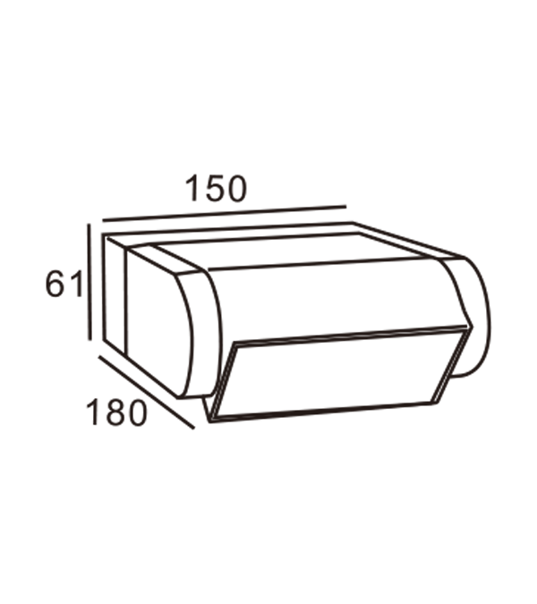 โคมไฟติดผนัง 150 หมุน 350° HR60441 โคมไฟติดผนัง 150 หมุน 350° HR60441