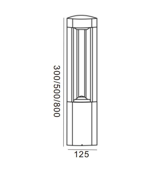 ไฟสวน LED ทรงสามเหลี่ยม 125 ดวง HR60031-300-LED ไฟสวน LED ทรงสามเหลี่ยม 125 ดวง HR60031-300-LED