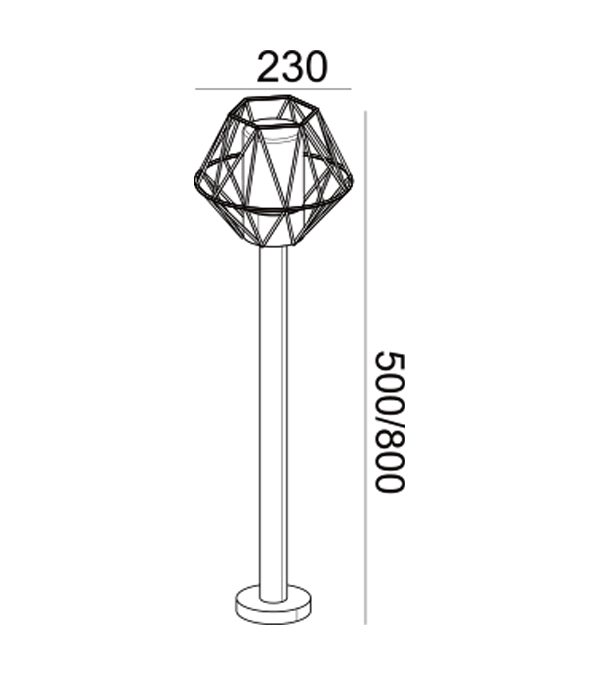 ไฟสวนลวด HR60501-500 ไฟสวนลวด HR60501-500