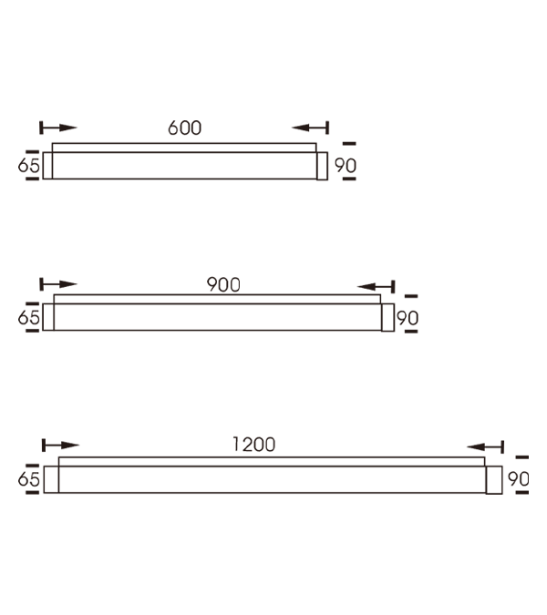 ไฟกระจก LED HR50001 ไฟกระจก LED HR50001
