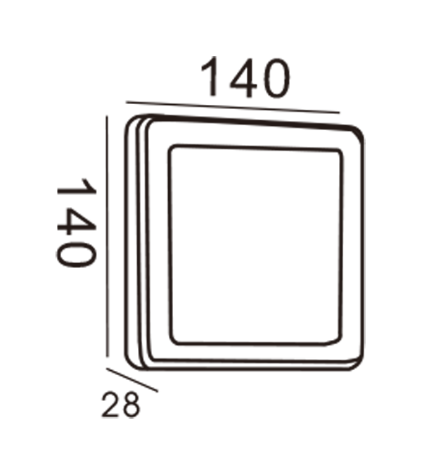 Apple Wall Light-สี่เหลี่ยมผืนผ้า HR20012 Apple Wall Light-สี่เหลี่ยมผืนผ้า HR20012