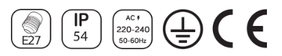 โคมไฟติดผนัง LED ลดแสงสองทิศทาง 100 เหลี่ยม HR60432-LED โคมไฟติดผนัง LED ลดแสงสองทิศทาง 100 เหลี่ยม HR60432-LED